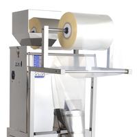 Pochette alimentaire automatique en plastique, machine de remplissage et d'emballage multifonctions pour les sacs de thé, le café, le sucre et les noix, grande taille