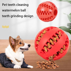 Juguetes de Goma Natural para Mascotas, Pelota Elástica Interactiva para Masticar, Limpieza de Dientes, Accesorios para Mascotas - Product Image 2