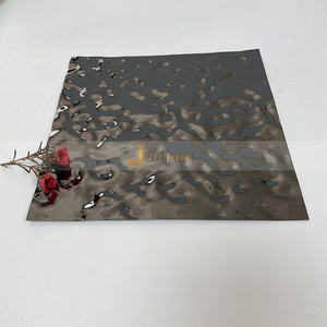 ANN033 Panel de Pared de Acero Inoxidable Serie 300 ASTM con Efecto de Ondas de Agua para Paredes Decorativas y Detalles de Techo - Product Image 2