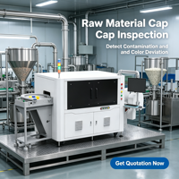 Système d'inspection visuelle de qualité professionnelle, système de scellage des bouchons et de contrôle qualité pour la fabrication de bouteilles