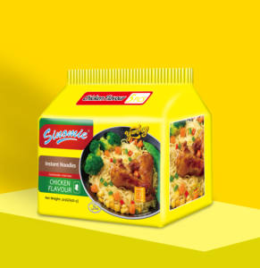 Sinomie บะหมี่กึ่งสำเร็จรูป5ชิ้นถุงก๋วยเตี๋ยวไก่5รส - Product Image 1