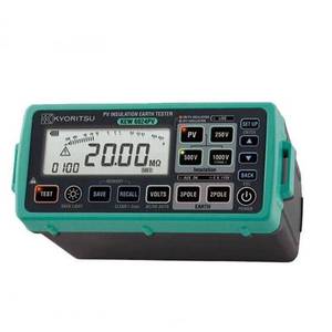 Kyoritsu Insulation Earth <b>Tester</b> Model 6018 Analog Display 0-600V <b>Battery</b> Powered IP65 Single Phase Voltage Meter - Product Image 2