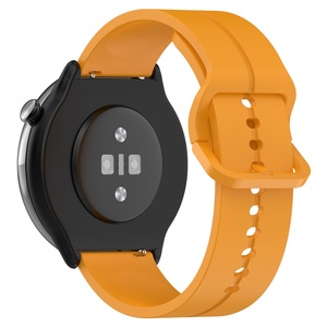 Pulsera deportiva de 20mm y 22mm, correa de repuesto, accesorios para Amazfit GTR Mini <span class=keywords><strong>Bip3</strong></span> Pro, correa de reloj de silicona de Color sólido - Product Image 3