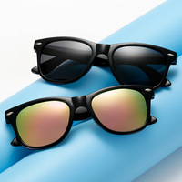 Lunettes de soleil aviateur polarisées rétro unisexes UV400, style rivet, colorées, pour la conduite, modèle sport extérieur été 2021 2140 PC