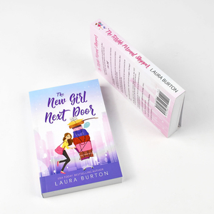 Juegos de Libros de Novelas para Adultos con Tapa Blanda Personalizados, Impresión Digital, Novela Educativa de Tapa Blanda con Bordes Pintados - Product Image 4