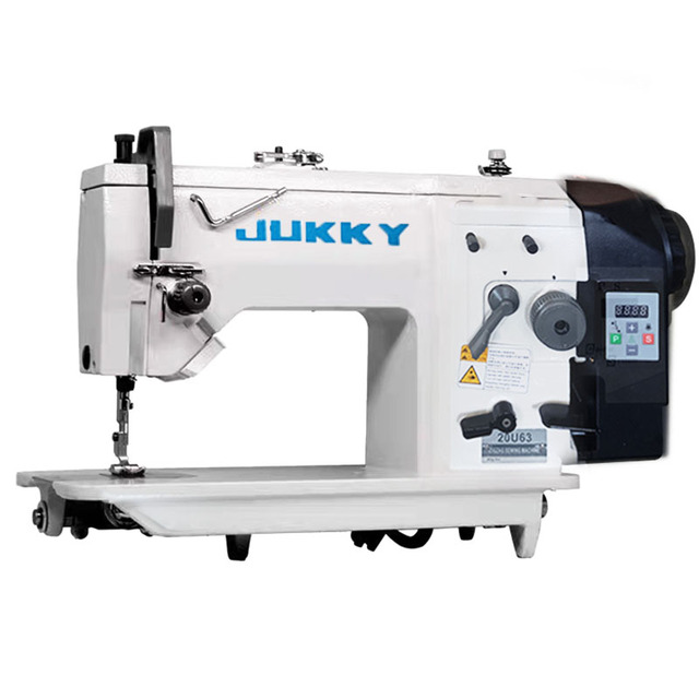 JUKKY Brand Computerized Industrial Zig Zag Sewing Machine Price for Heavy Material Machine Leather Material