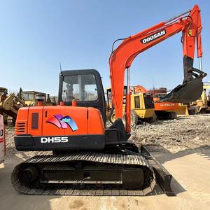 Mini pelle DOOSAN DH55 d'occasion de 5 tonnes en bon état Machines de construction pour pelleteuses Doosan d'occasion - Product Image 6