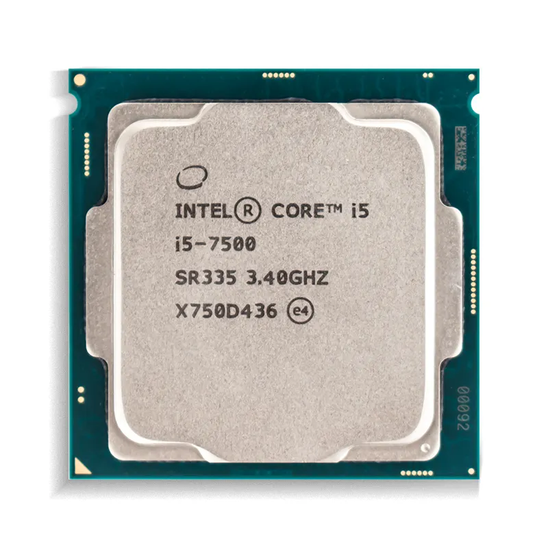 Prosesor CPU untuk Intel Core i5-7500, 3.4GHZ LGA 1151 prosesor i5 kinerja tinggi untuk pengalaman komputasi yang ditingkatkan