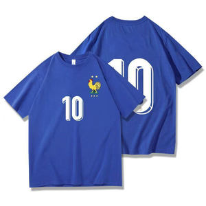 Maillot de football rétro de l'équipe nationale de <span class=keywords><strong>France</strong></span>, maillot de football de <span class=keywords><strong>France</strong></span> 2006 26 27, nouvelle saison, Zidane <span class=keywords><strong>France</strong></span> Mbappé Vert - Product Image 2