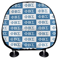 Taie d'oreiller pour voiture personnalisée Phi Beta Sigma, compatible avec les taies d'oreiller en tissu doux, adaptée à tous les modèles de voitures et de camions
