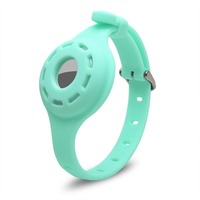 Étui de protection pour AirTag de haute qualité, traceur GPS intelligent pour chat et chien, mini traceur GPS pour animaux de compagnie, collier respirant en PU/Nylon réfléchissant et confortable