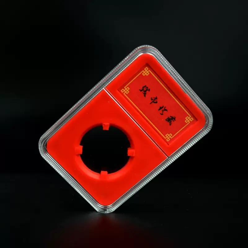 Customize Color Graded 27mm Coin Slabs for Collectors - Transparent Red ...