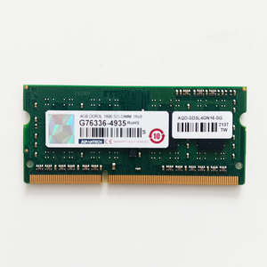 แอดแวนเทค AQD-SD3L4GN16-SG G76336-4935 คอมพิวเตอร์ฝังตัว 204 พิน DDR3 1600 1.35V SO-DIMM 4GB 512Mx8 บอร์ดซีพียู 100% สำหรับ - Product Image 2