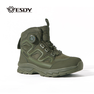 DFE06 ESDY - Suelas de Alta Calidad para Zapatos de Seguridad Deportivos, Botas de Senderismo con Logotipo Personalizado, Color Sólido, Caña Alta, para Exteriores, para Hombre - Product Image 4