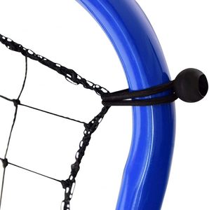 Rebounder Football <span class=keywords><strong>Rebound</strong></span> Net Sports Bounce Wall Fabriqué en Acier Cadre Bleu - Product Image 3