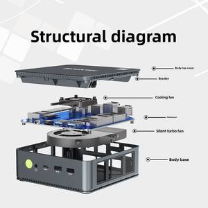 <span class=keywords><strong>GIMI</strong></span> M5plus Mini PC de jeu haute performance Processeur Octa Core DDR4 RAM SSD Disque dur DIY - Product Image 4
