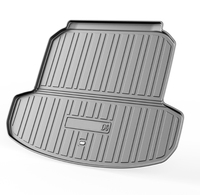 Tapis de sol 5D sur mesure en gros pour Roewe D6 E6 I6 2026 2027, accessoires, tapis de coffre toutes saisons, doublure de coffre en moquette