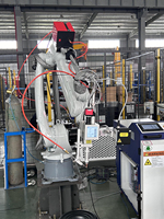 Machine de soudage robotisée automatique pour l'acier inoxydable, machine de soudage au laser à fibre robotisée