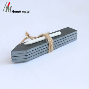 Arrow Shape Natural <strong>Slate</strong> <strong>Stone</strong> with Soap Pen Set of 6 Pcs <strong>Slate</strong> Garden Markers - Product Image 6