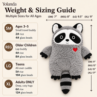 Peluche personnalisée OEM en forme de raton laveur, jouet en peluche doux à poils bouclés, peluche lestée pour enfants, adolescents et adultes