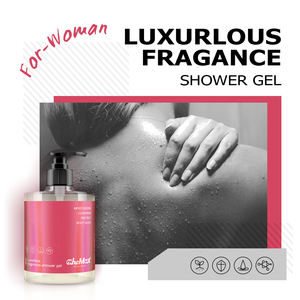 Ensemble de soins de la peau pour le bain, exfoliant, hydratant, éclaircissant en profondeur, <span class=keywords><strong>parfum</strong></span>é, gel douche blanchissant, marque privée OEM - Product Image 3