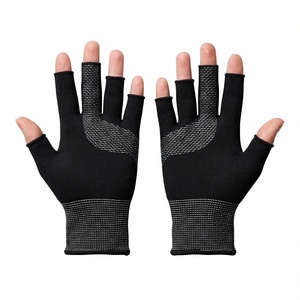 Guantes para Pantalla Táctil de Dos Dedos, Ligeros y Transpirables, de Nailon, para Billar, Deportes y Uso en Verano, Hechos en Pakistán - Product Image 2