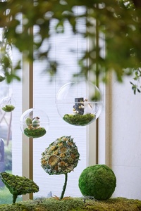 Artificial Moss Balls for Eco-Friendly Home Decor Aquariums Terrariums Festive <strong>Ornaments</strong> for Graduation Father's Day <strong>Easter</strong> - Product Image 6