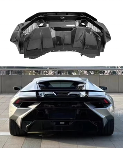 Kit de Carrocería Trasera de Fibra de Carbono Estilo Tecnica para Lamborghini Huracán LP580 LP610 EVO - Product Image 1