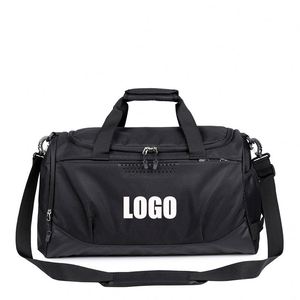 Sac de sport et de voyage pour homme, grande capacité, personnalisable avec logo, imperméable, en nylon durable, rembourré, avec poignée, idéal pour la gym et les week-ends - Product Image 1