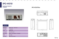 PC industriel et châssis de contrôle industriel IPC-H510/MB-A310C de 6e/7e génération monté en rack avec 4G-32G de RAM et 256G-1T de stockage