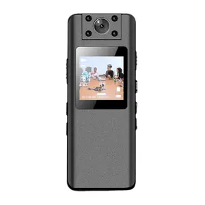 A22 dijital Mini vücut kamerası 1080P profesyonel HD ekran taşınabilir manyetik gece görüş küçük kamera spor DV dadı kamera