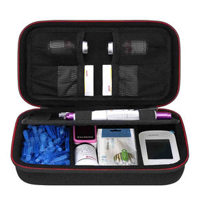 Trousse de voyage pour glucomètre, sac de rangement Portable pour stylo à insuline et étui de transport pour médicaments pour glucomètre - Product Image 1