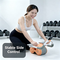 Rodillo Abdominal Automático con Rebote para Entrenamiento Deportivo para Adultos, Nuevo, para Ejercicios Abdominales en Casa