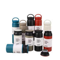 Bouteilles isothermes et thermos en gros pour café - Gourde de voyage en métal Kintto japonaise en acier inoxydable 304 pour café et eau