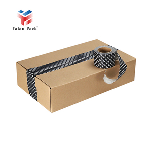 Yalanpack biểu tượng tùy chỉnh sinh thái thân thiện tự Nâu phân hủy sinh học nước kích hoạt kẹo cao su tùy chỉnh kích thước in <span class=keywords><strong>kraft</strong></span> giấy băng dính - Product Image 5