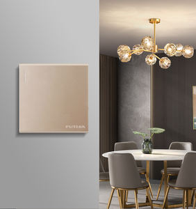 Futina Sang Trọng Hiện Đại Không Dây Điện 16A Max. Hiện Đại Đơn Cực Tiêu Chuẩn Anh Nhà Tường Đẩy Nút Chuyển Đổi - Product Image 6