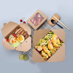 <span class=keywords><strong>KING</strong></span> GARDEN - Contenedores de Alimentos Desechables de Papel Recubierto de Grado Alimenticio, Forrados de Plástico, Color Personalizado, Carpetas para Alimentos, Laminación Mate para <span class=keywords><strong>Sushi</strong></span> - Product Image 2