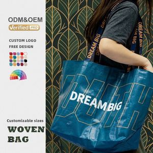 High Quality Waterproof <b>Tote</b> <b>Bags</b> Grocery Coated Recycled Laminated Custom Printing Logo Pp <b>Woven</b> Shopping <b>Bag</b> - Product Image 1