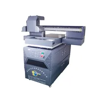 Fabbrica che vende stampante UV digitale a base piatta 6090 a buon prezzo con teste richo o epson