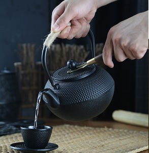 20 унций 30 унций 40 унций эмалированный интерьерный большой японский чайник Tetsubin чугунный чайник с инфузером из нержавеющей стали - Product Image 2