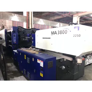 Бывший в употреблении пластиковый пресс для литья под давлением Ningbo Тип MA3800II/2250 380 тонн с серводвигателем