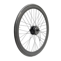 Kit de conversion de vélo électrique de roue arrière d'essieu traversant pour kit de vélo électrique de moteur de moyeu compatible d'essieu arrière de 12mm