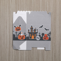 Premium Maßgefertigte Halloween-Kartonbox für Süßigkeiten-Geschenke Direkt vom Hersteller Individuelles Design für Marken-Partyschmuck Großpackung