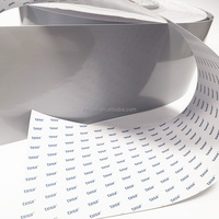 Tesa6930 Etiquette laser grise argentée brillante Etiquette laser de sécurité inviolable