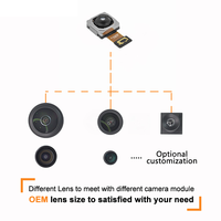 Module de caméra OEM OV64B 64MP UHD à autofocus, capteur OmniVision CMOS, PDAF, haute résolution, pour appareils d'imagerie intelligents AIoT, pixels 4-en-1