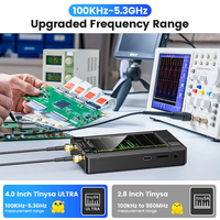 New TinySA ULTRA + ZS406 100K-5.3GHz Ultra-wide Frequency Handheld Spectrum Analyzer with 4-inch Touch Screen Spectrum Analyzer