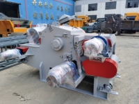 Mesin Pencacah Kayu Drum Wood Chipper 217 Model dengan Motor 90KW atau 110KW untuk Menghancurkan Kayu Menjadi Serpihan Kayu # penghancur kayu # penggiling kayu # penghancur kayu