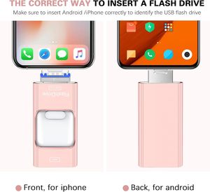 Gitra Newest 4 in 1 OTG USB Flash Drive 32GB to 256GB Capacities 3.0 TYPE C USB Memory Stick with Otg Features - Product Image 2