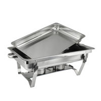 Edelstahl-Chafing-Dish Buffet-Wärmer Faltbare Multifunktionale Speiseplatte Set Buffet-Server für Partys