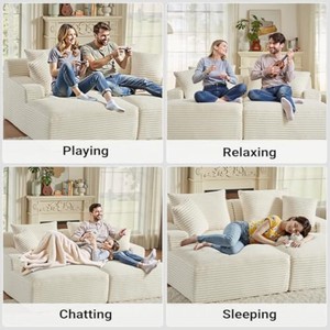 Canapés modulables désossés à compression Unisofa pour la maison Meubles de salon sans cadre de luxe Canapé-<span class=keywords><strong>lit</strong></span> compressé - Product Image 5